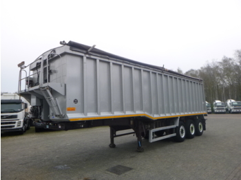 Wilcox Tipper trailer alu 48.5 m3 + tarpaulin - Kallur-poolhaagis