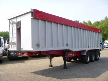 Wilcox Tipper trailer alu 54 m3 + tarpaulin - Kallur-poolhaagis