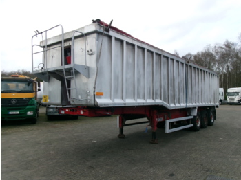 Wilcox Tipper trailer alu 55 m3 + tarpaulin - Kallur-poolhaagis