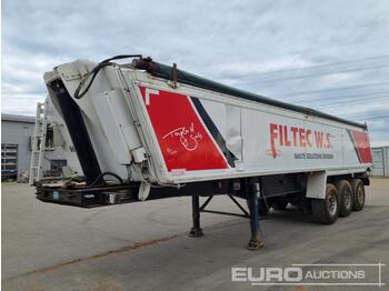 Wilcox Tri Axle Insulated Bulk Tipping Trailer, Easy Sheet - Kallur-poolhaagis