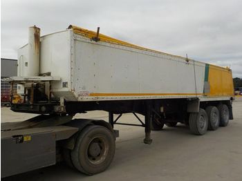  Wilcox Tri Axle Insulated Tipping Trailer, Easy Sheet - Kallur-poolhaagis