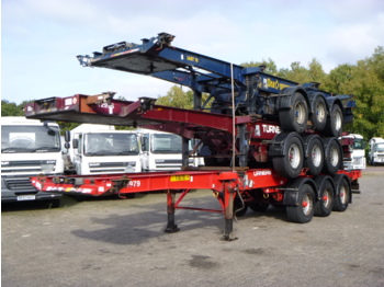 Dennison Stack - 3 x container trailer 20-40-45 ft - Konteinerveduk/ Tõstukiga poolhaagis