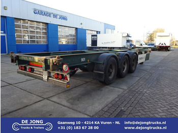 Flandria 40 FT Container Chassis / BPW + Disc / Lift Axle - Konteinerveduk/ Tõstukiga poolhaagis