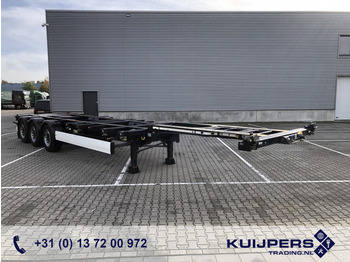 Krone Box Liner / 20 - 30 - 40 - 45 ft Containers / Liftaxle / APK TUV 01-24 - Konteinerveduk/ Tõstukiga poolhaagis