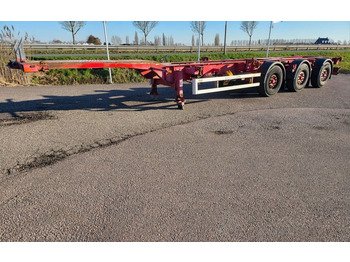 Renders X-steering 2x20'ft 1x30'ft en 1x40'ft, 5 new tires, lift axle - Konteinerveduk/ Tõstukiga poolhaagis