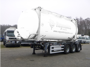 SDC 3-axle container trailer 20-30 ft + pump - Konteinerveduk/ Tõstukiga poolhaagis