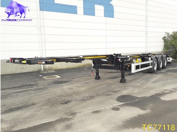 TURBOS HOET Container Transport - Konteinerveduk/ Tõstukiga poolhaagis