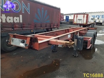 Trouillet 20' Container Transport - Konteinerveduk/ Tõstukiga poolhaagis