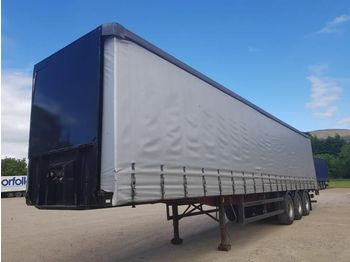 Külgkardinaga poolhaagis MONTRACON Curtain Trailer