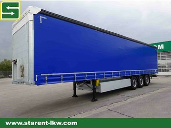 Külgkardinaga poolhaagis Schmitz Cargobull Tautliner, Liftachse, Palka, XL-Getränke Zert.