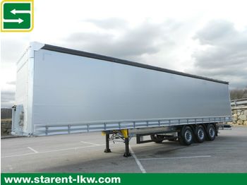 Külgkardinaga poolhaagis Schmitz Cargobull Tautliner, Liftachse, XL + Getränke Zertifikat