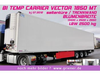 Schmitz Cargobull SKO 24/ BI TEMP / LBW /BLUMEN / TRENNWAND TÜRE  - Külmutiga poolhaagis