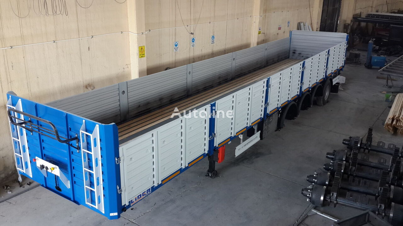 Uus Platvorm/ Madelpoolhaagis LIDER 2023 Model NEW trailer Manufacturer Company READY: pilt 12