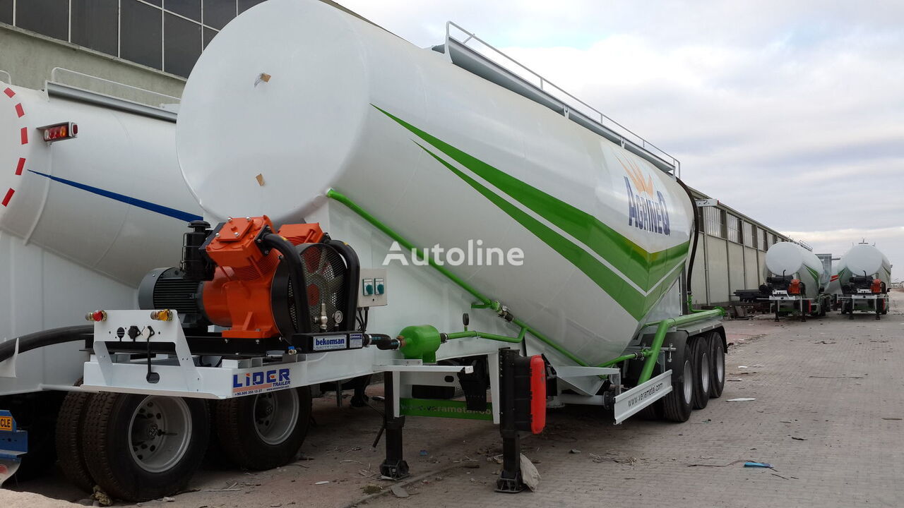 Uus Tsistern poolhaagis transporditavad ained tsement LIDER 2023 NEW 80 TONS CAPACITY FROM MANUFACTURER READY IN STOCK: pilt 10