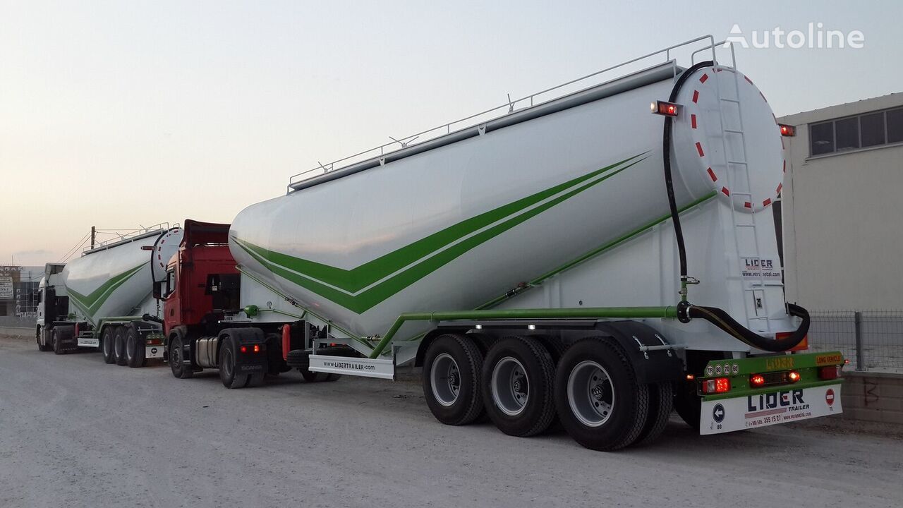 Uus Tsistern poolhaagis transporditavad ained tsement LIDER 2023 NEW 80 TONS CAPACITY FROM MANUFACTURER READY IN STOCK: pilt 18