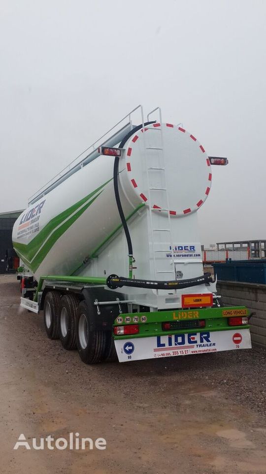Uus Tsistern poolhaagis transporditavad ained tsement LIDER 2023 NEW 80 TONS CAPACITY FROM MANUFACTURER READY IN STOCK: pilt 17