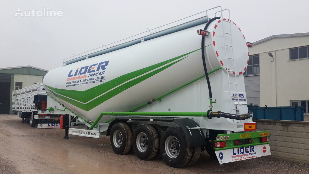 Uus Tsistern poolhaagis transporditavad ained tsement LIDER 2023 NEW 80 TONS CAPACITY FROM MANUFACTURER READY IN STOCK: pilt 16