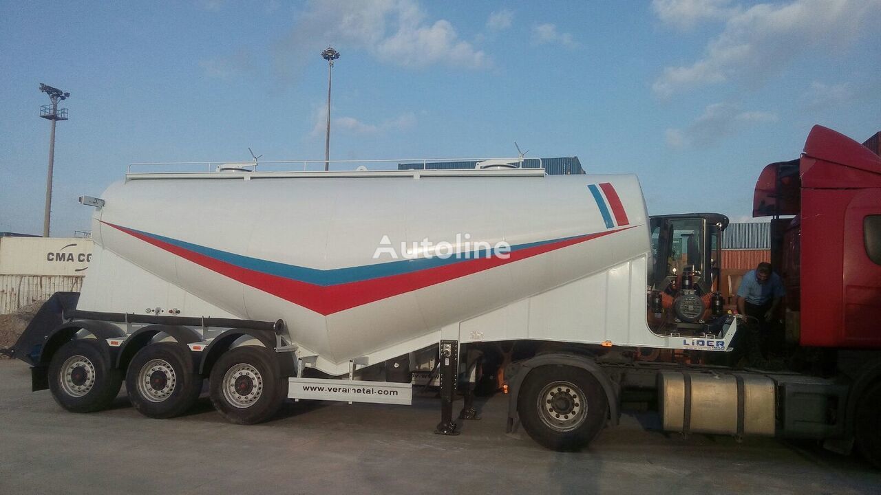 Uus Tsistern poolhaagis transporditavad ained tsement LIDER 2024 NEW 80 TONS CAPACITY FROM MANUFACTURER READY IN STOCK: pilt 5