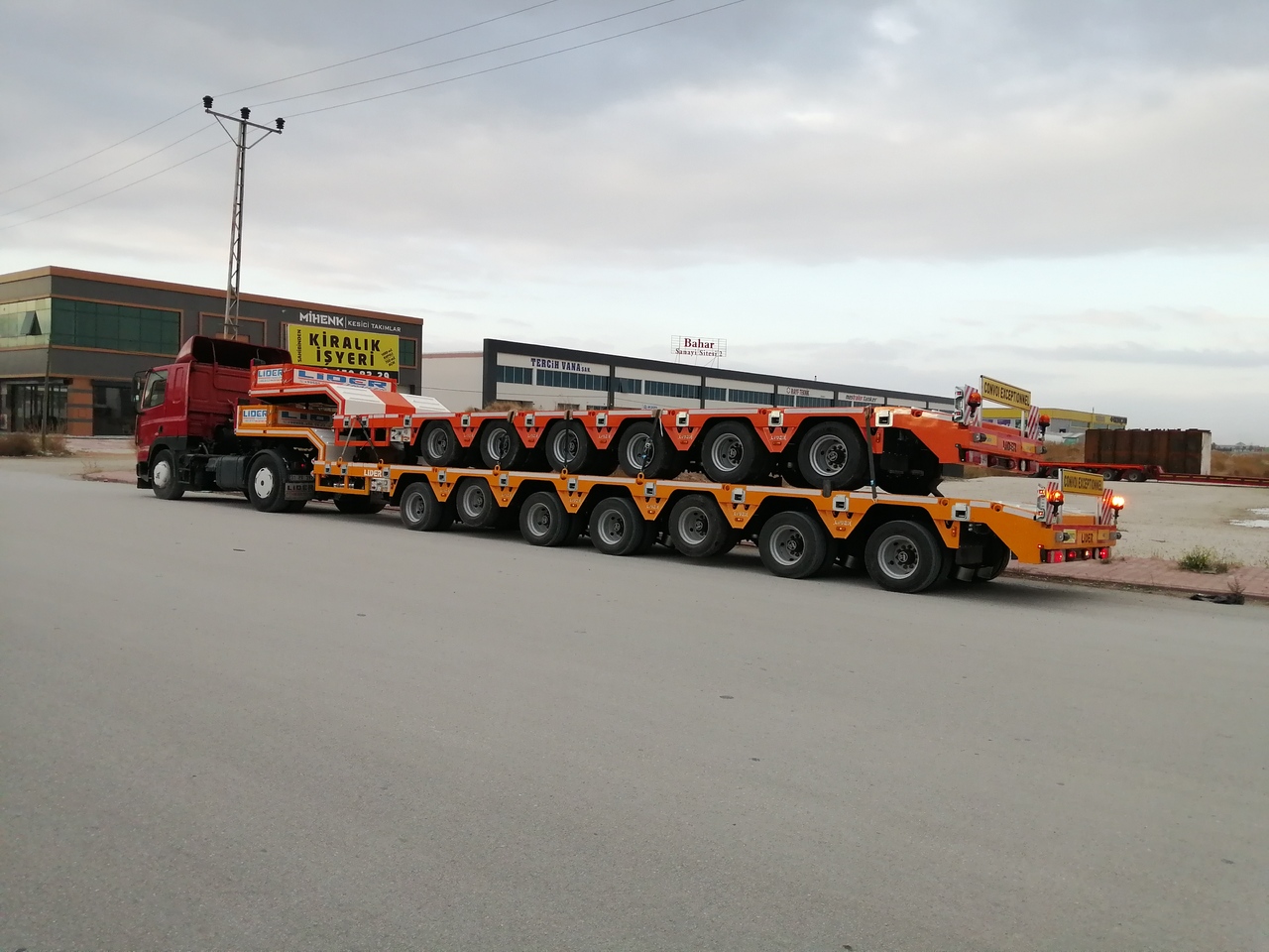 LIDER 2024 YEAR NEW MODELS containeer flatbes semi TRAILER FOR SALE liising LIDER 2024 YEAR NEW MODELS containeer flatbes semi TRAILER FOR SALE: pilt 1