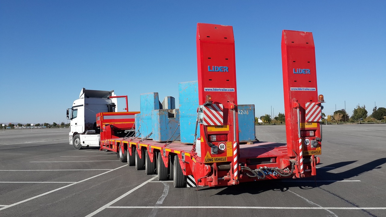LIDER 2024 YEAR NEW MODELS containeer flatbes semi TRAILER FOR SALE liising LIDER 2024 YEAR NEW MODELS containeer flatbes semi TRAILER FOR SALE: pilt 8