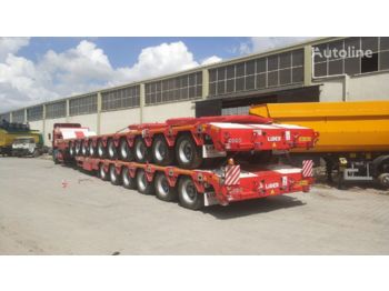LIDER 2024 model 150 Tons capacity Lowbed semi trailer - Madal platvormpoolhaagis: pilt 1