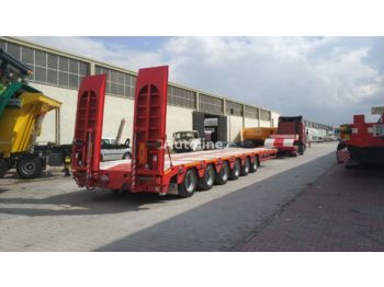 LIDER 2024 model 150 Tons capacity Lowbed semi trailer - Madal platvormpoolhaagis: pilt 3