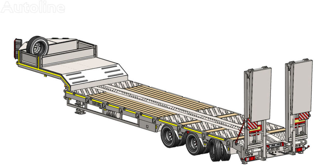 Uus Madal platvormpoolhaagis LIDER NEW 2024 MODELS YEAR LIDER TRAILER: pilt 14