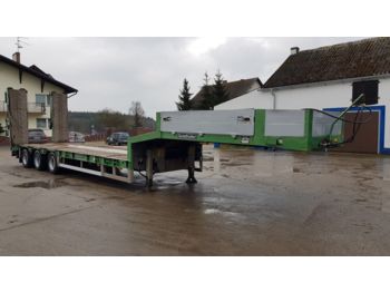 Goldhofer Extendable Low loader Hydraulic Ramps  - Madal platvormpoolhaagis