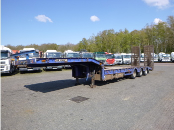 King 3-axle semi-lowbed trailer 9 m / 32 t + ramps - Madal platvormpoolhaagis