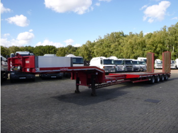 Nooteboom 4-axle semi-lowbed trailer OSD-73-04V - Madal platvormpoolhaagis