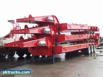 Secsan-Lodico 3 Axle low-bed trailer (6 Units) - Madal platvormpoolhaagis
