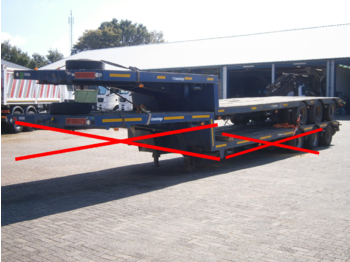 Traylona 3-axle lowbed trailer 35000 KG - Madal platvormpoolhaagis