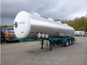 Tsistern poolhaagis transporditavad ained kemikaalid Magyar Chemical tank inox 32 m3 / 4 comp ADR valid till 28/02/2022: pilt 1