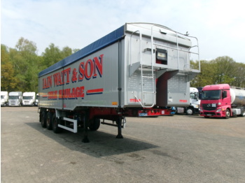 Kallur-poolhaagis Montracon Tipper trailer alu 55 m3 + tarpaulin: pilt 2