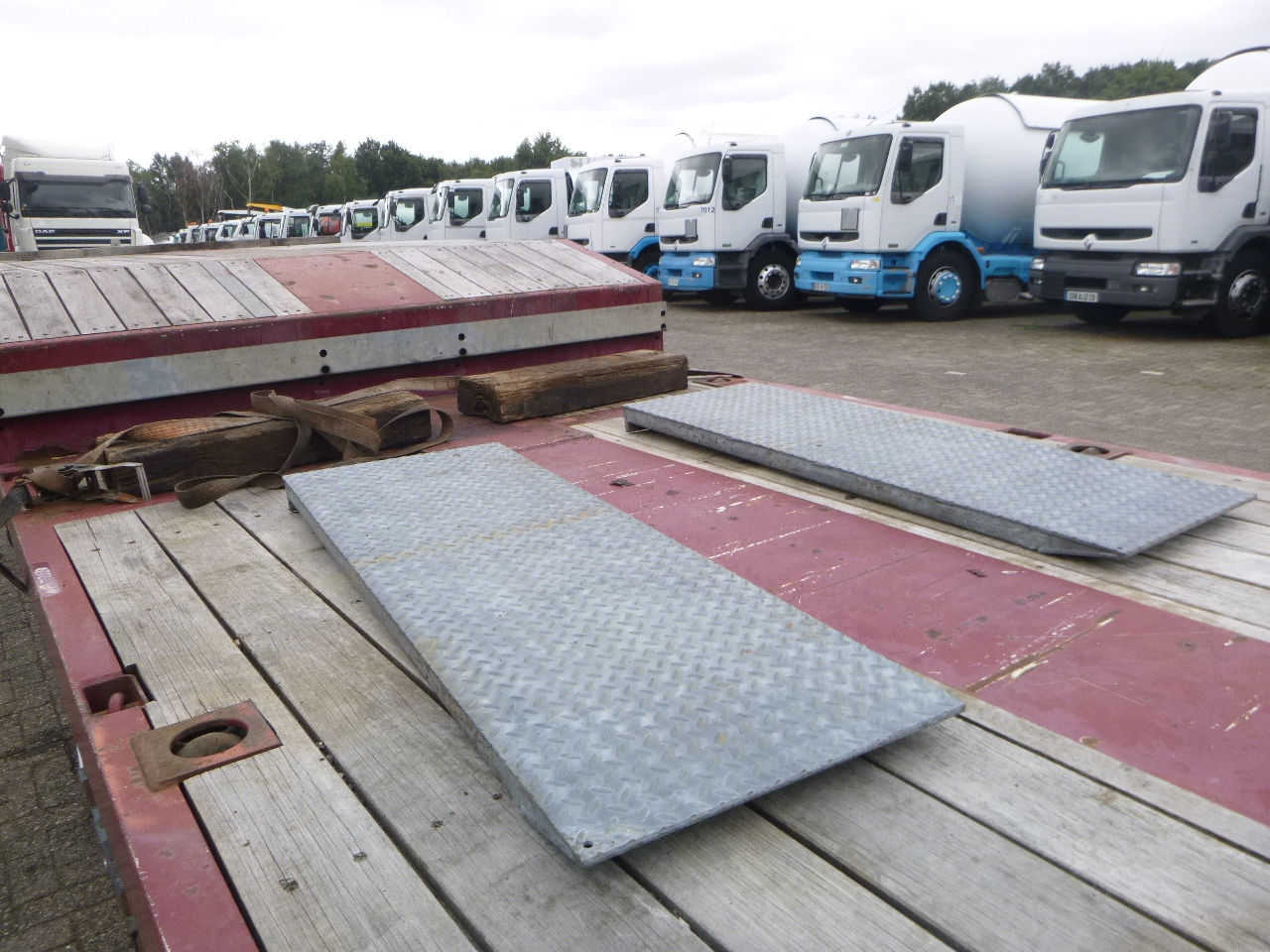 Madal platvormpoolhaagis Nooteboom 3-axle semi-lowbed trailer extendable 14.5 m + ramps: pilt 10