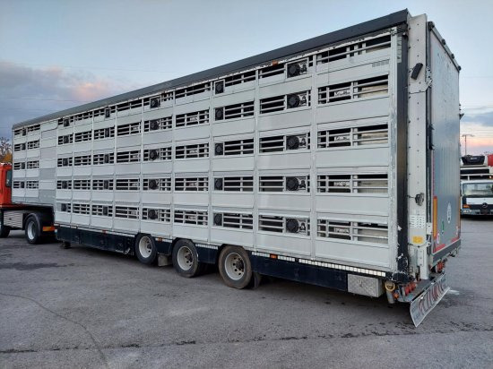 Loomaveo poolhaagis Pezzaioli SBA32/G , 5 Stock , Viehtransporter  , Tränkeranlage,: pilt 2