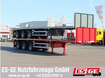 Platvorm/ madelpoolhaagis Broshuis 3-Achs-Sattelauflieger - 3fach tele