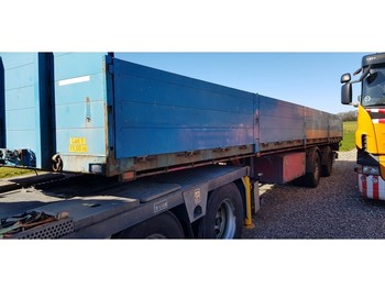 Dapa 2 akslet trailer 11,00 meter til krantrækker - Platvorm/ Madelpoolhaagis