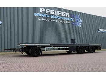 GS MEPPEL AV-2700 P 3 Axel Container Trailer  - Platvorm/ Madelpoolhaagis