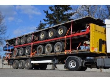 KÖGEL SN24 - 5 x semi-trailers - flat beds - PACKAGE - Platvorm/ Madelpoolhaagis