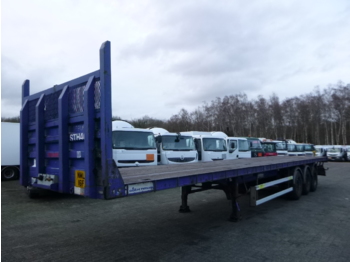 Tirsan 3-axle platform trailer 13.5 m - Platvorm/ Madelpoolhaagis