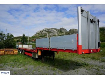  Tyllis Jumbo trailer with driving ramps - Platvorm/ Madelpoolhaagis