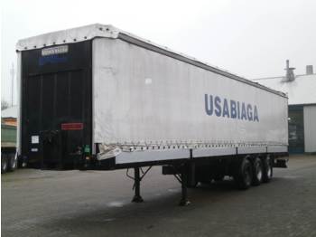 Montenegro 3-axle Curtain side trailer SPL-3S/3G - Tentpoolhaagis