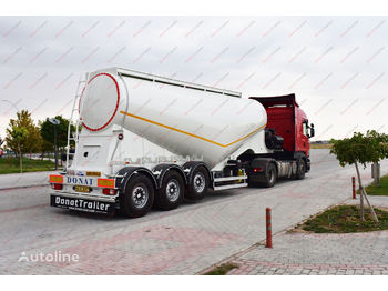 DONAT Dry Bulk Cement Semitrailer - Tsistern poolhaagis