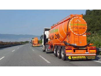 EMIRSAN Customized Cement Tanker Direct from Factory - Tsistern poolhaagis
