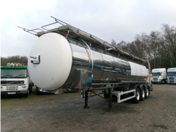 Feldbinder Food tank inox 34 m3 / 1 comp + pump & counter - Tsistern poolhaagis