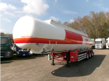 Feldbinder Fuel tank alu 42.3 m3 / 6 comp + pump - Tsistern poolhaagis