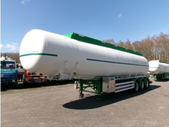 Feldbinder Fuel tank alu 44.4 m3 / 6 comp + pump - Tsistern poolhaagis