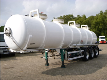 Guhur / Maisonneuve Chemical ACID tank Alu 24.2 m3 / 1 comp - Tsistern poolhaagis