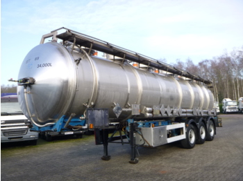 Magyar Chemical tank inox 33.9 m3 / 5 comp - Tsistern poolhaagis